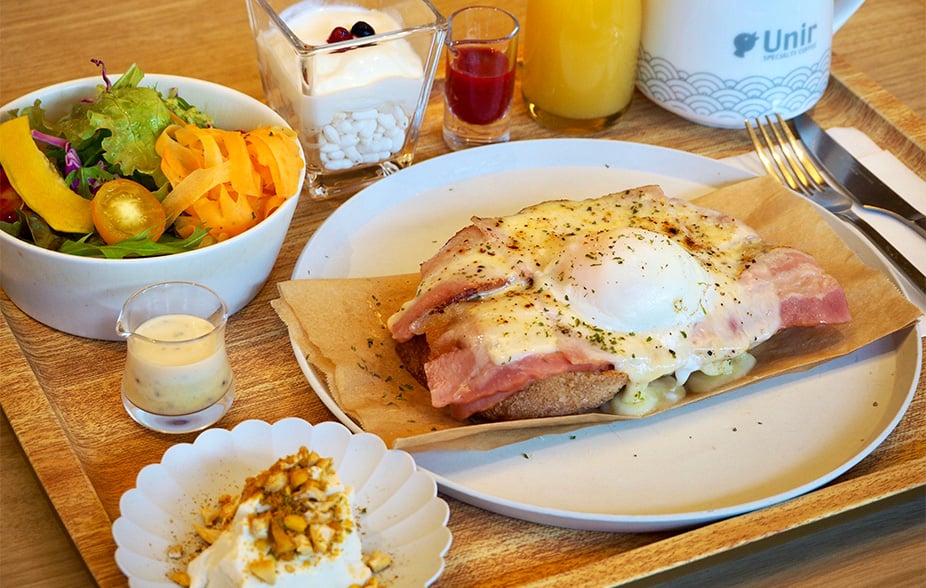 Melt-in-Your-Mouth Croque Monsieur Morning Set